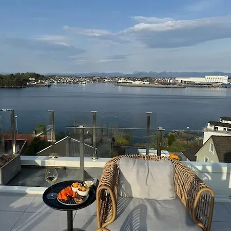 Stor Located 10 Min From Ons 2024,panorama Seaview! Szálloda Stavanger